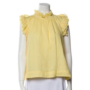 Sea Yellow Blouse Small